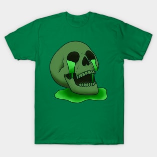 Skull Fountain (Toxic Waste/Green) T-Shirt